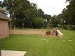 Landscaping and retaining wall