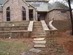 Stone work and retaining walls