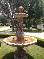 Fountain water for your front and/or back yard.