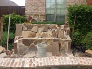 Masonry stone brick and work, stone patio repairs, rock wok