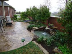 Another Hardscape With Water Feature By Clean Green, Inc.