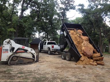 Bobcat dirt work in denton, Near Little Elm